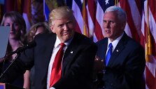 Donaldo Trumpo kalba laimėjus prezidento rinkimus