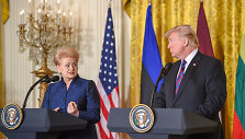 Donaldo Trumpo ir Baltijos &scaron;alių vadovų susitikimas