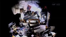 NASA astronautai atvirame kosmose