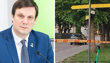 Kėdainiuose grasinta susprogdinti Seimo nario Tomo Tomilino automobilį