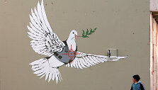 Banksy pie&scaron;inys