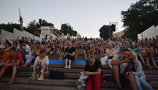 Odesos kino festivalis ant žymiųjų Potiomkino laiptų