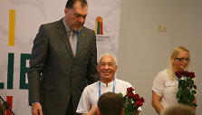 Arvydas Sabonis ir Juozas Petkevičius