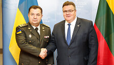 Linas Linkevičius ir Stepanas Poltorakas
