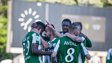 A lygos futbolo rungtynės : &bdquo;Kauno Žalgiris&ldquo; prie&scaron; Vilniaus Žalgirį