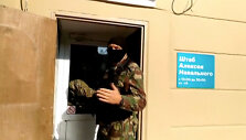Reidas Aleksejaus Navalno &scaron;tabe Permėje