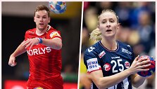 Mathiasas Gidselis ir Henny Reistad i&scaron;rinkti geriausiais 2023 m. rankininkais pasaulyje.