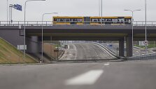 Atidaryta Vilniaus vakarinio aplinkkelio atkarpa iki Pilaitės prospekto.