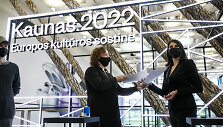 Sutarties pasira&scaron;ymas tarp Kaunas 2022 ir Kauno &bdquo;Akropolio&ldquo;