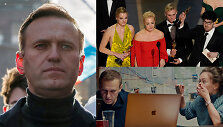 Aleksejus Navalnas, akimirka i&scaron; filmo &bdquo;Navalnas&ldquo; triumfo &bdquo;Oskaruose&ldquo; ir filmo kadras