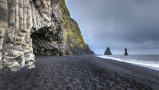 Reynisfjara paplūdimys Islandijoje