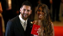 Lionelis Messi ir Antonella Roccuzzo