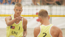Arnas Rum&scaron;evičius ir Lukas Každailis.