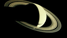 Viena i&scaron; Saturno nuotraukų, kurias į Žemę atsiuntė kosminis aparatas &bdquo;Voyager 1&ldquo;