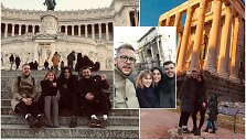 &bdquo;Žemaitukų&ldquo; Lino ir Ovidijus vie&scaron;nagė Italijoje su &scaron;irdies draugėmis