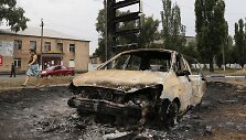 Torezo mieste sudegęs automobilis
