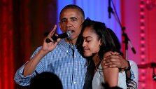 Barackas Obama su dukra Malia