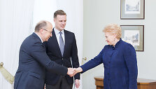 Andrius Kubilius, Gabrielius Landsbergis ir Dalia Grybauskaitė