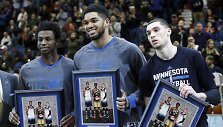 Andrew Wigginsas, Karlas-Anthony Townsas ir Zachas Lavine'as