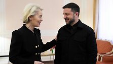 Ursula von der Leyen ir Volodymyras Zelenskis