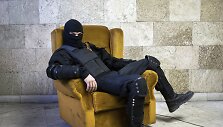 Prorusi&scaron;kas separatistas Donecko vyriausybės pastate