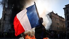 Protestas Marselyje, Prancuzijoje