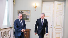 Saulius Skvernelis ir Gitanas Nausėda