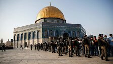  Susirėmimas tarp Izraelio policininkų ir palestiniečių Jeruzalėje
