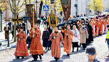 Procesija už Lietuvos stačiatikių vienybę ir karo Ukrainoje stabdymą