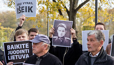 Protestas prie Užsienio reikalų ministerijos