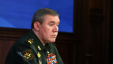 Rusijos ginkluotųjų pajėgų Generalinio &scaron;tabo vir&scaron;ininkas Valerijus Gerasimovas 