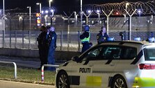 Policija prie Kopenhagos oro uosto /  / AP