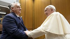 Viktoras Orbanas ir popiežius Pranci&scaron;kus