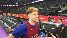 &bdquo;Barcelona&ldquo; treniruotė Kauno arenoje. Rokas Jokubaitis