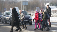 Akcija &bdquo;Žalią &scaron;viesą saugiam vaikų keliui į mokyklas&ldquo;