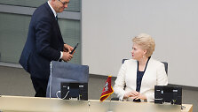 Algirdas Butkevičius ir Lietuvos prezidentė Dalia Grybauskaitė