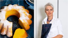 Nida Degutienė ir jos keptas brazili&scaron;kas kukurūzų miltų keksas