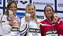 Julija Jefimova, Rūta Meilutytė ir Rikke Moeller Pedersen