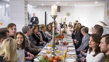 &bdquo;La Pasta makaronų namų&ldquo; gimtadienio akimirka