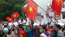 Protestuotojai Vietname