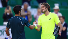 Lorenzo Musetti ir Stefanos Tsitsipas