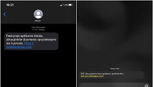 Sukčių siunčiamos SMS žinutės