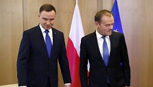 Andrzejus Duda ir Donaldas Tuskas