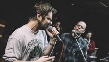 Grupės &bdquo;G&G Sindikatas&ldquo; repeticijos akimirka