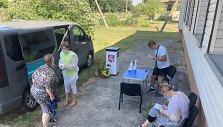 Dauguma &Scaron;iūparių gyventojų jau skiepyti. Tačiau per akciją dar atsirado vienas kitas neskiepytas rajono gyventojas.