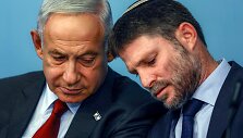 Izraelio ministras pirmininkas Benjaminas Netanyahu ir Finansų ministras Bezalelis Smotrichas