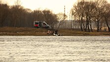 Nuo tilto Kaune nukritusio asmens gelbėjimo operacija