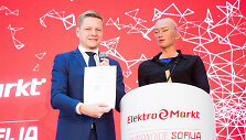 Humanoidės Sofijos pristatymas Vilniuje