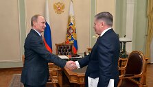 Vladimiras Putinas susitiko su teisėju Viačeslavu Lebedevu