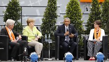 Merkel ir Obama surengė  vie&scaron;ą diskusiją Berlyne